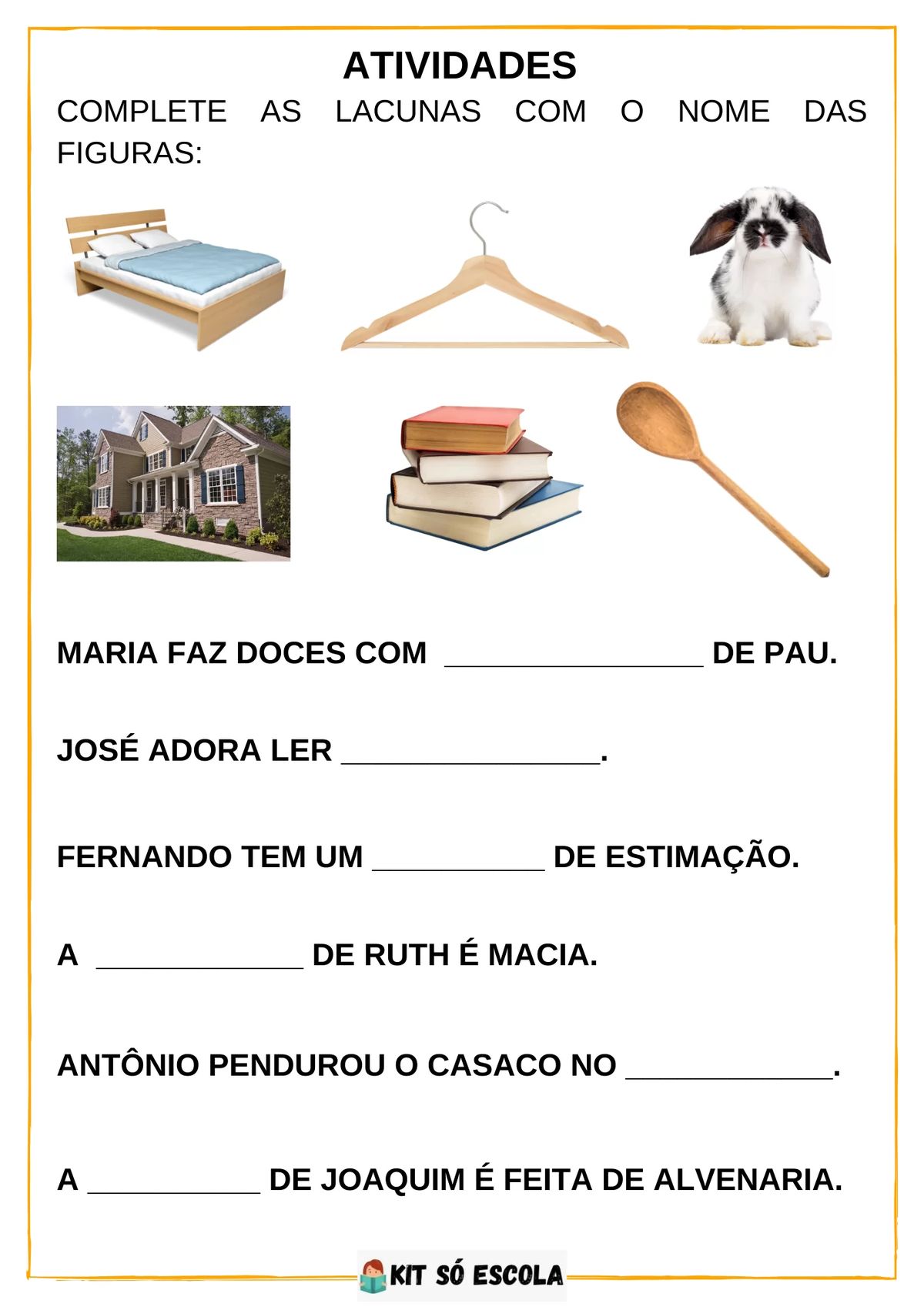 Exemplo de atividade de estimulação cognitiva